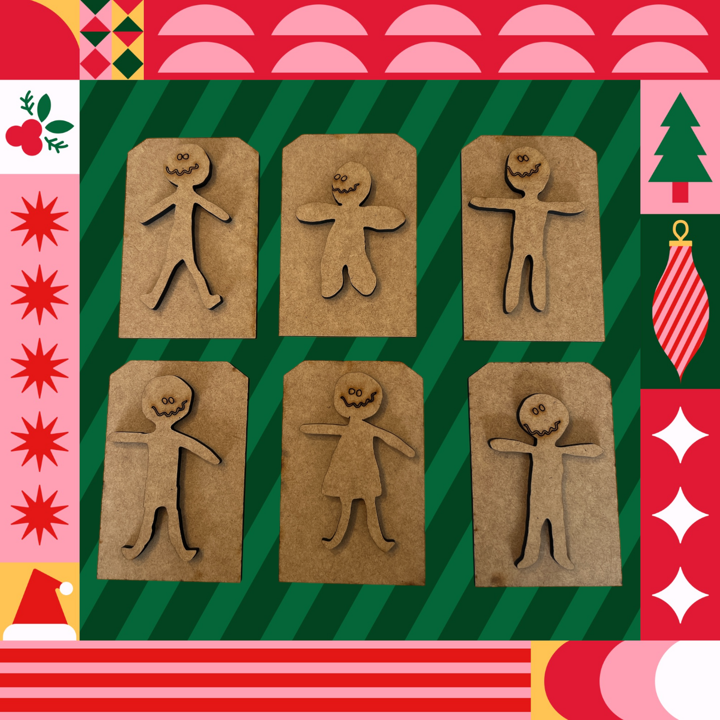 Prim Gingie Tag Set #242