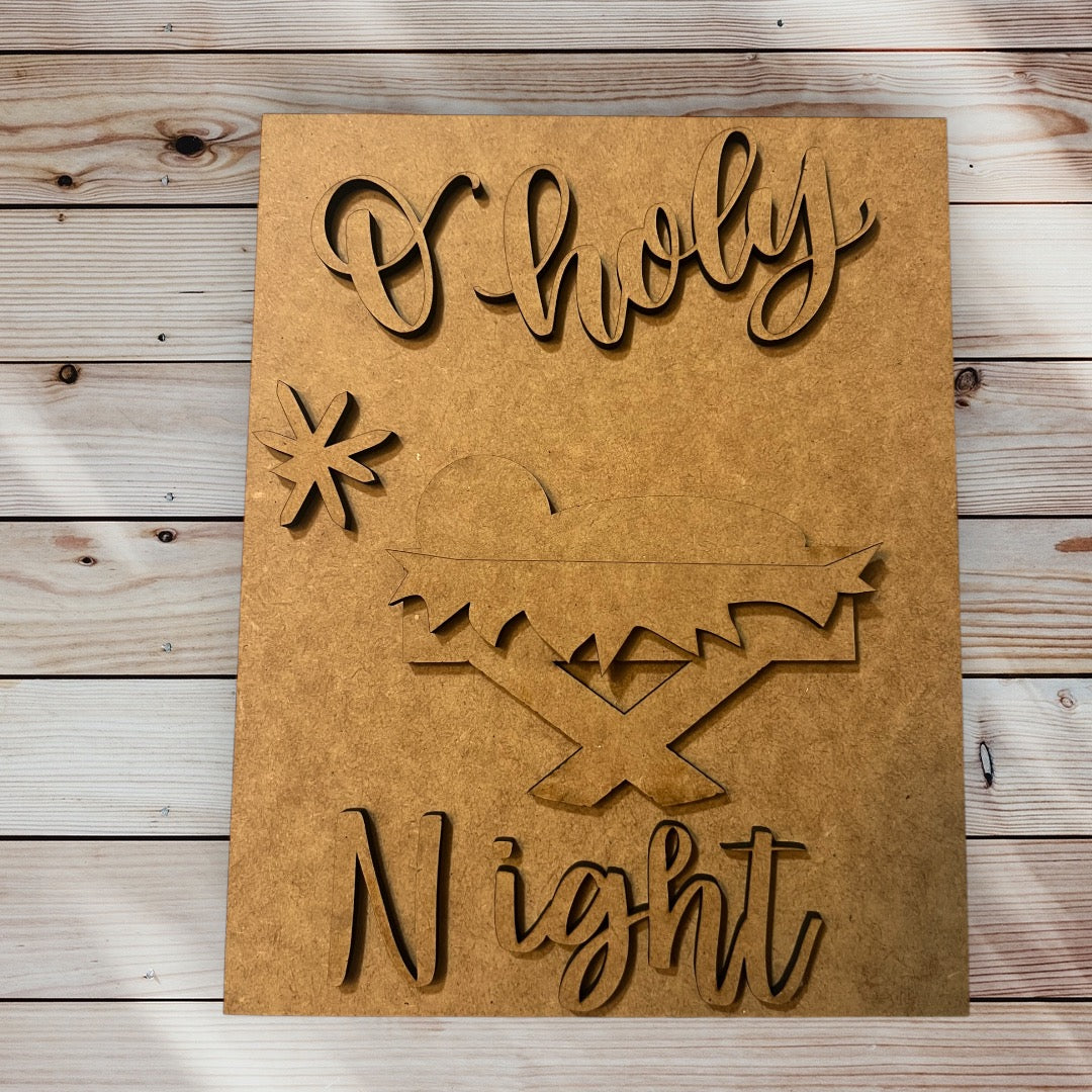 O Holy Night Manger Set