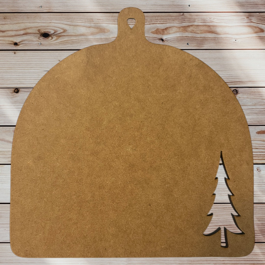 Dome Breadboard with Tree cutout