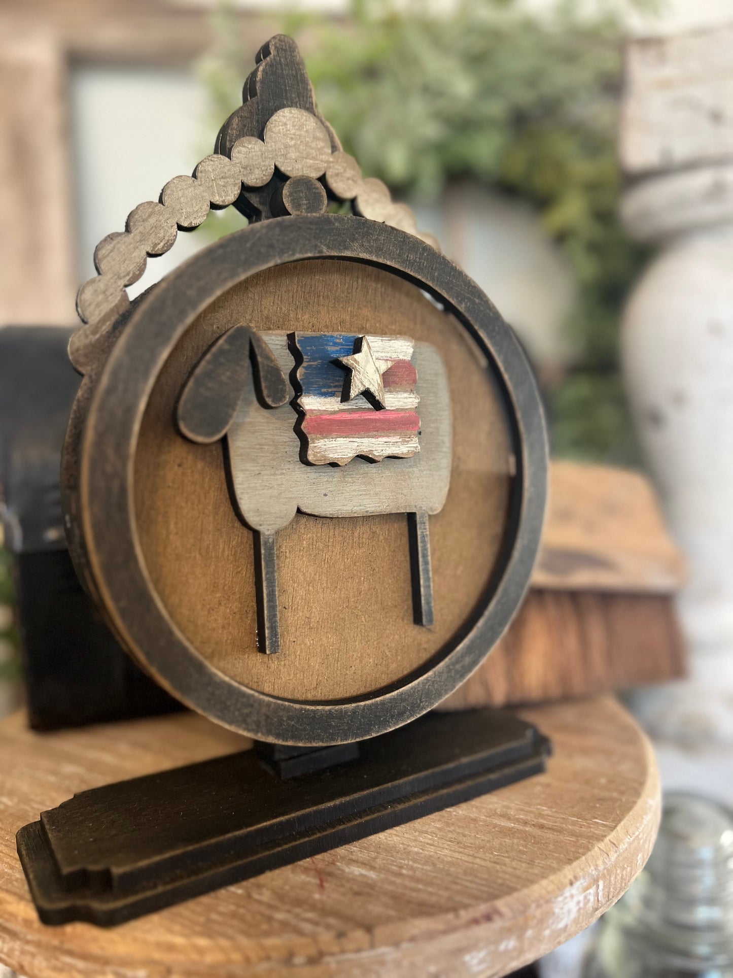 Primitive Sheep- A Interchangeable Insert ONLY-(Tabletop Spindle Frame)