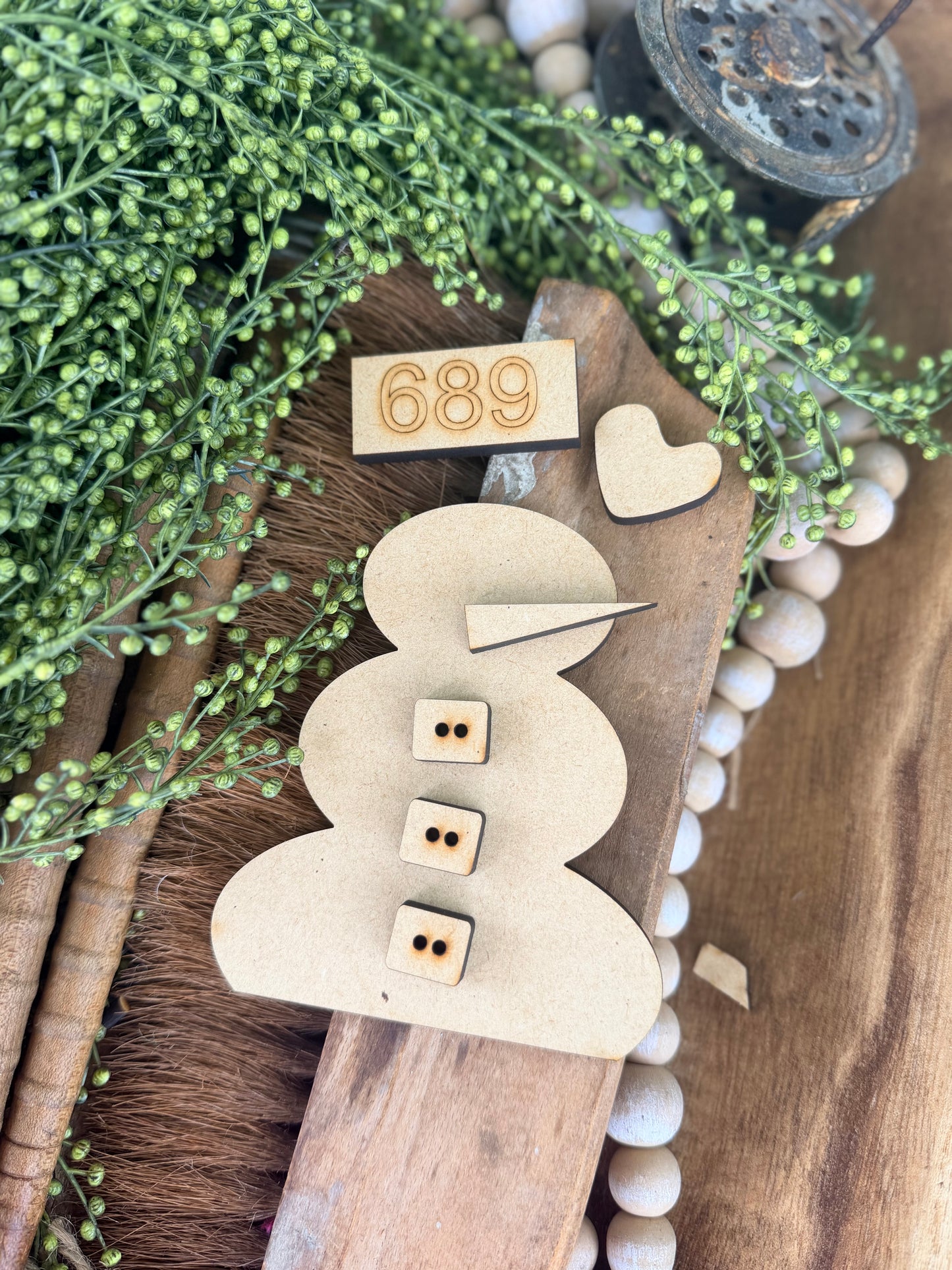 Rustic Snowman Attachment 689
