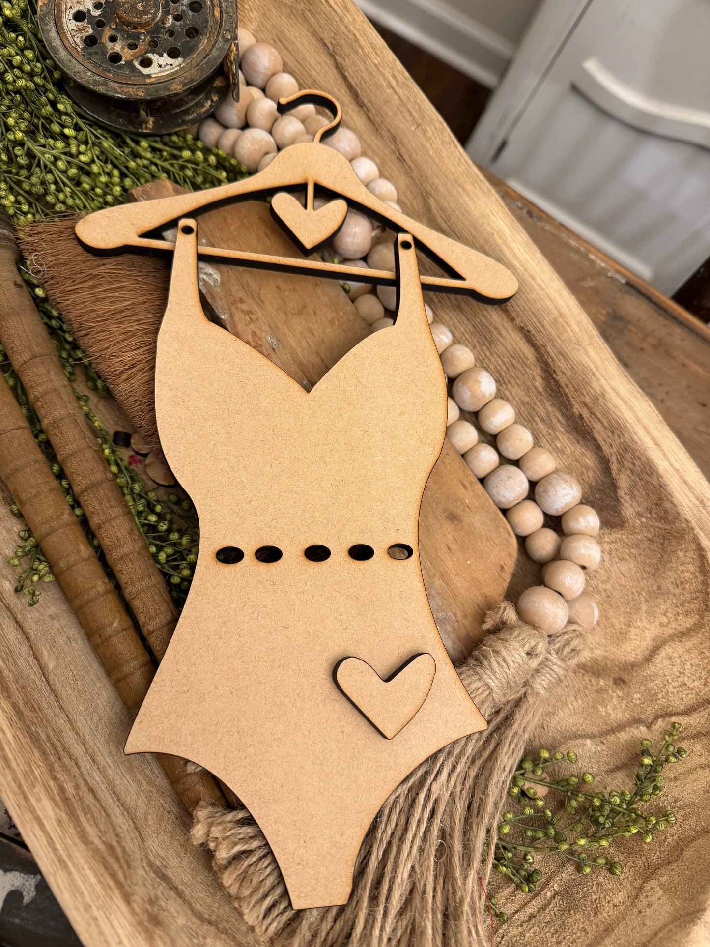 Vintage Stitched Swimsuit #524