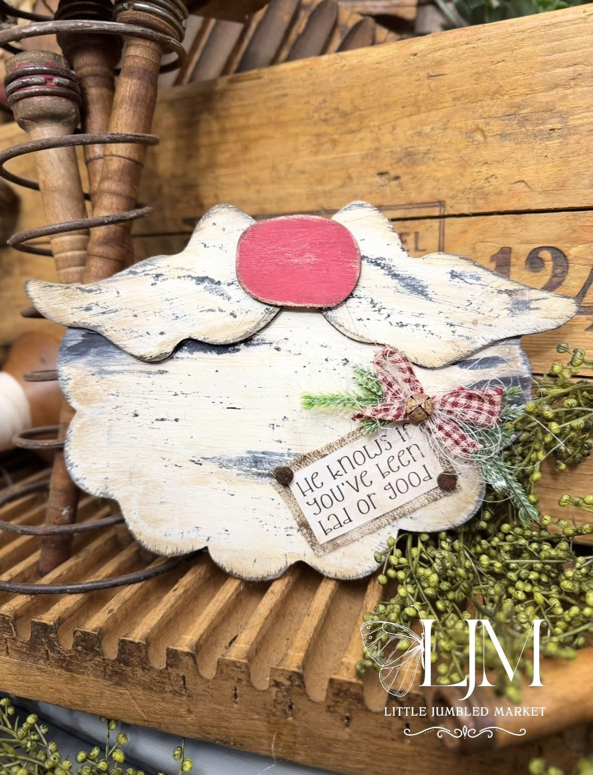 Wonky Santa Mustache and Beard DIY Kit