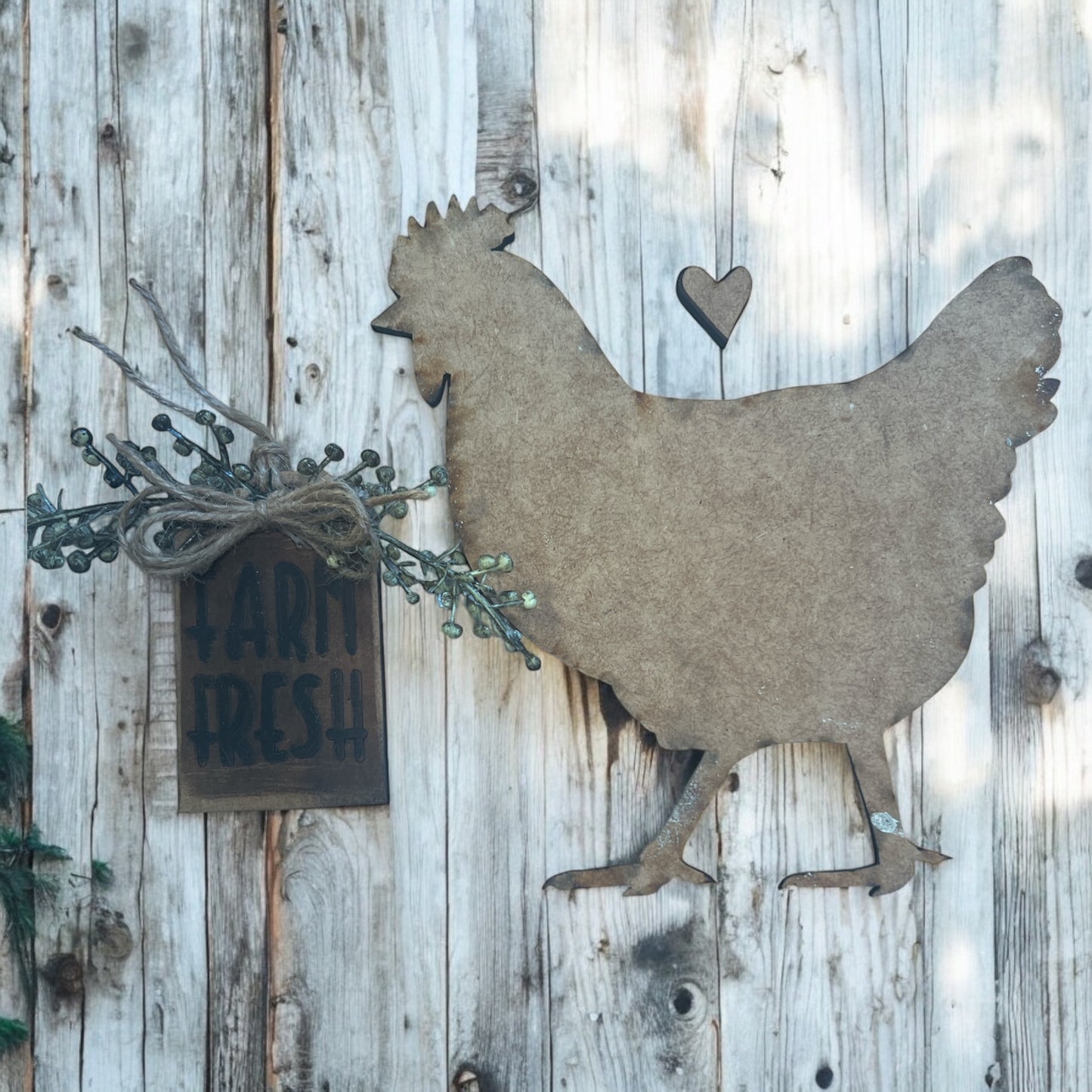 Chicken Insert and Farm Fresh Tag ONLY