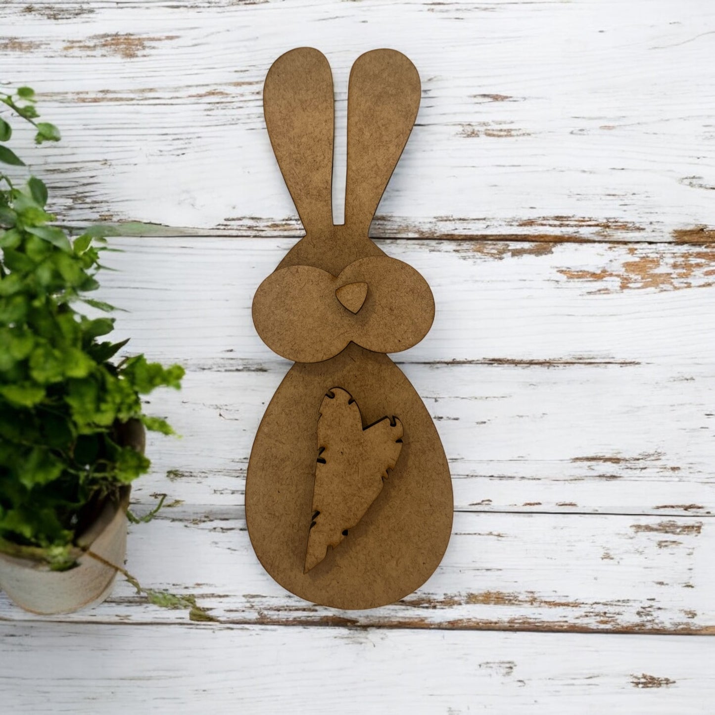 Bunny with Big Cheeks with Tag