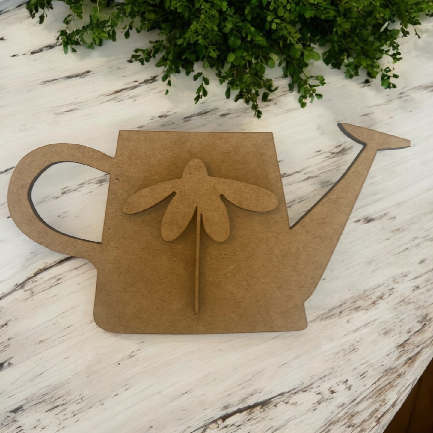 Watering Can with Flower