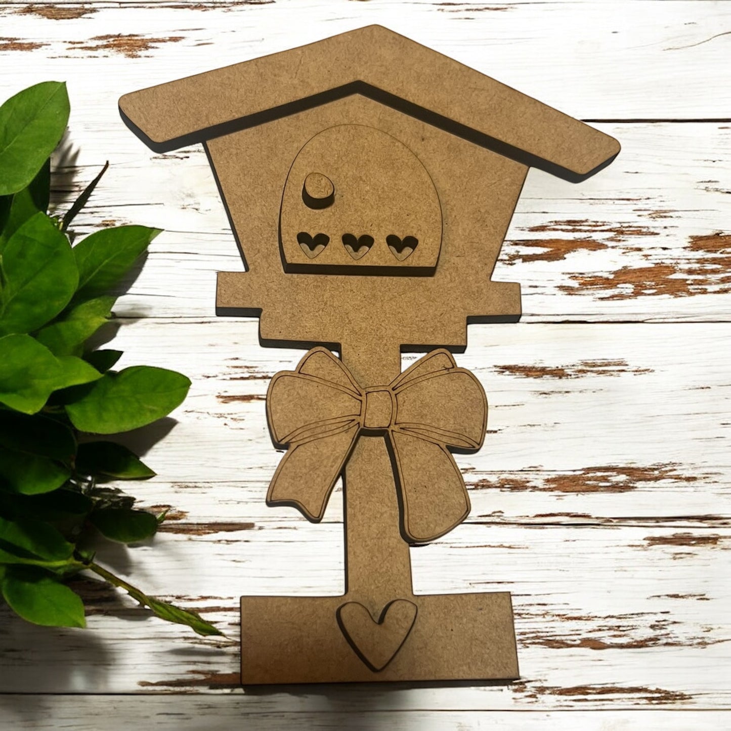 Tall Birdhouse WITHOUT Bread Board