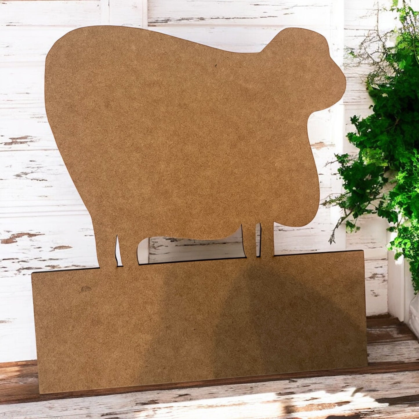 Vintage Sheep Sign Shelf Sitter