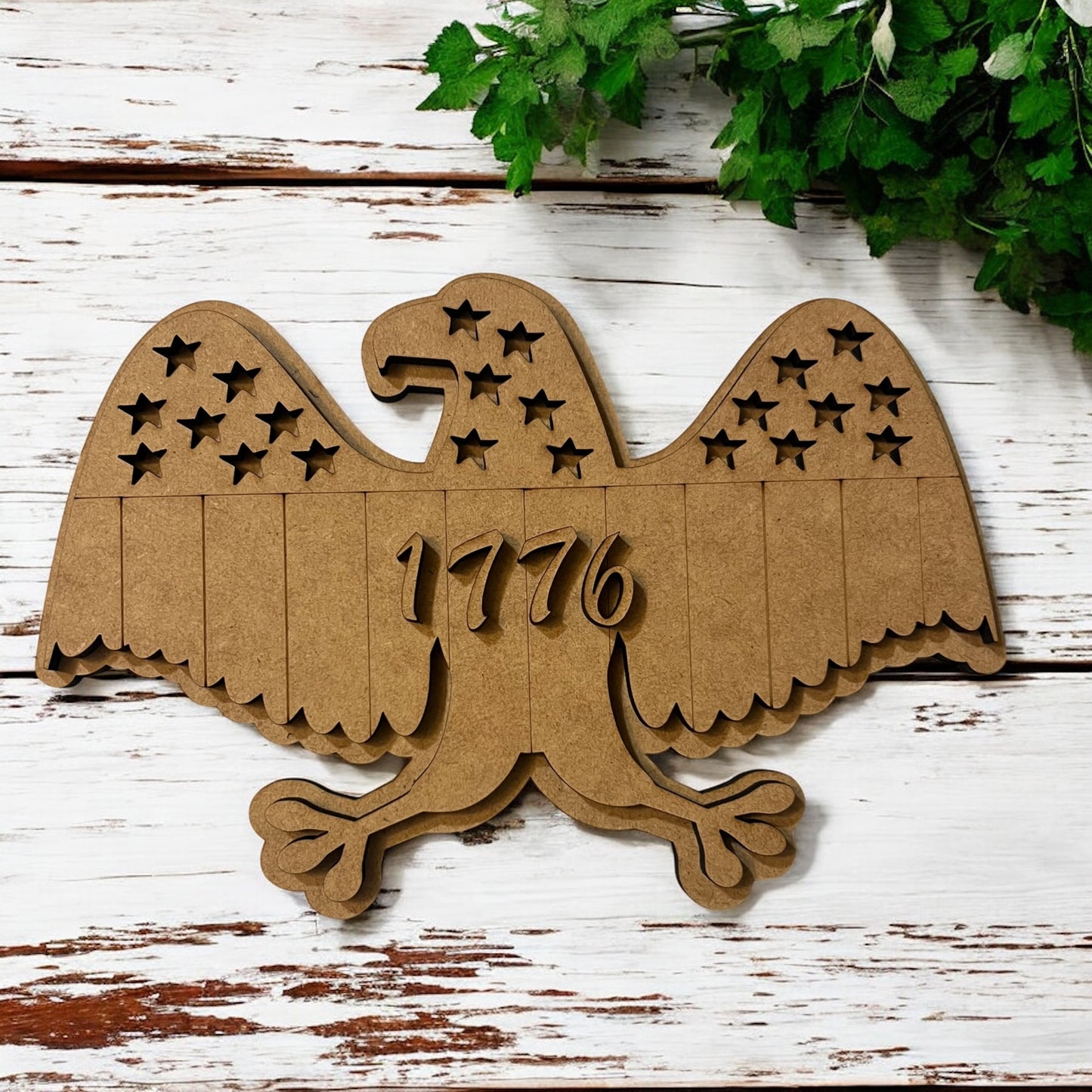 Flying 1776 Striped Eagle