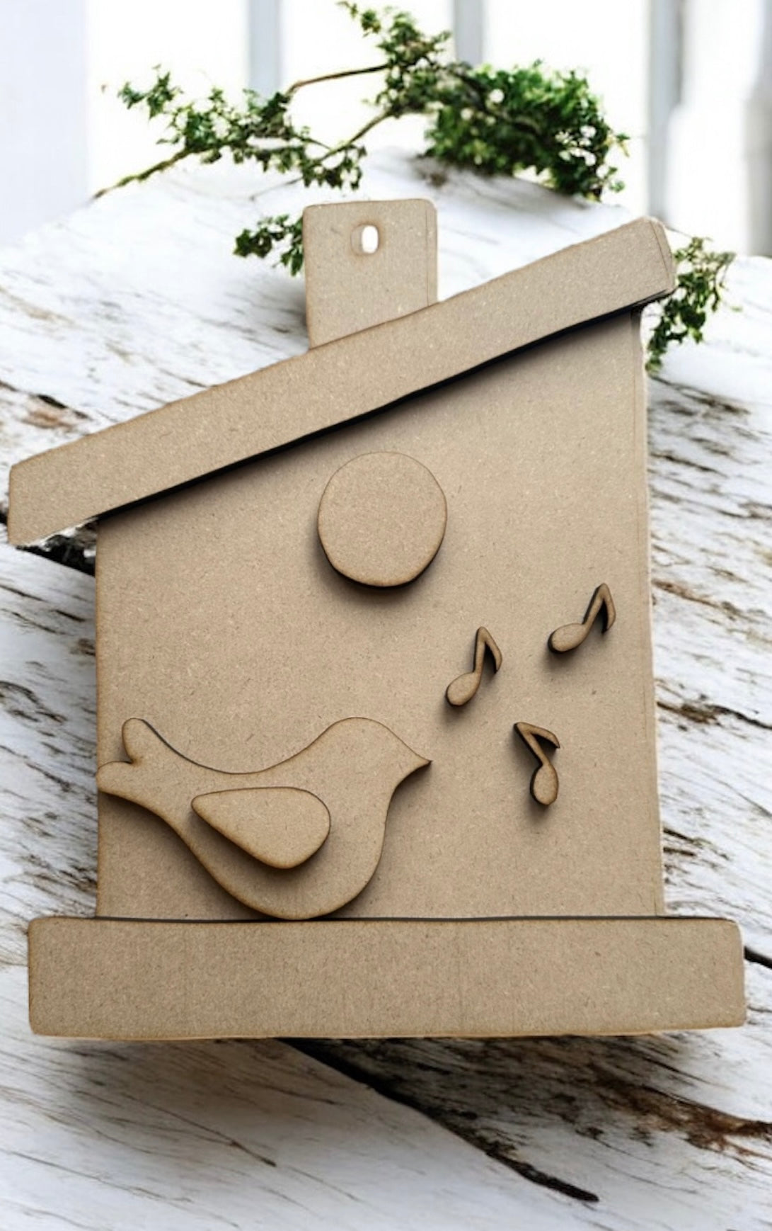 Wonky Birdhouse Cutting Board