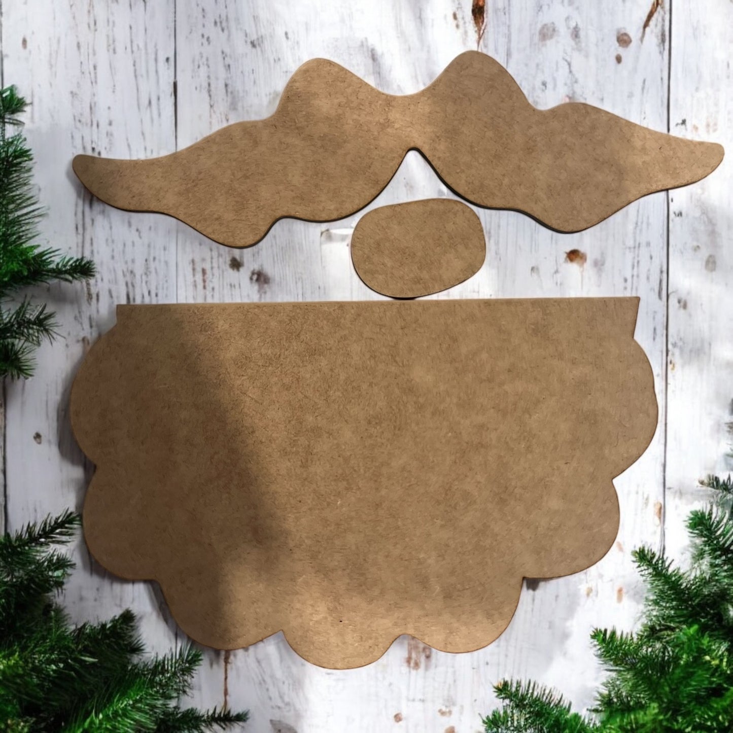 Wonky Santa Mustache and Beard DIY Kit