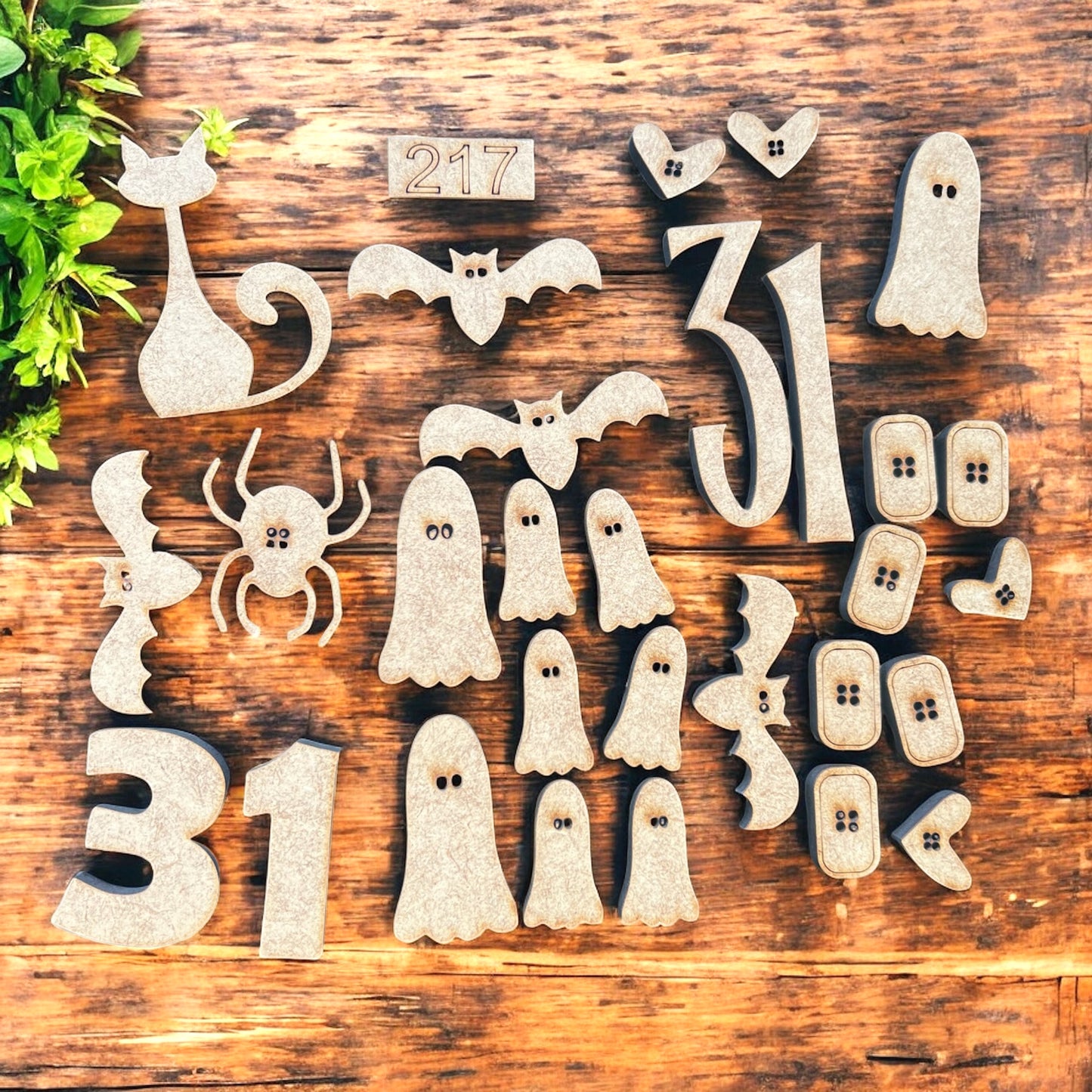 Halloween Embellishment Kit- A #217