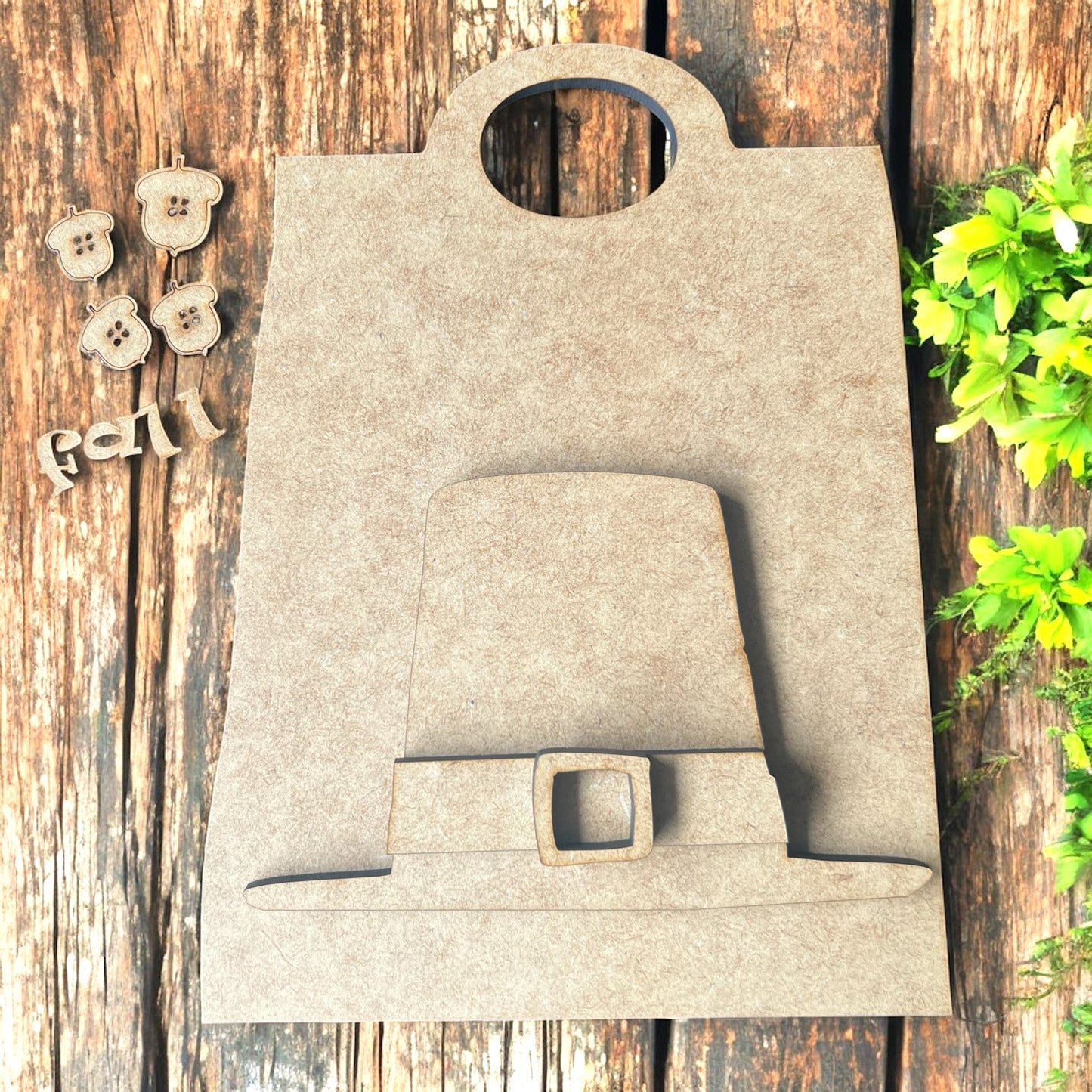 Pilgrim Hat Bread Board #216