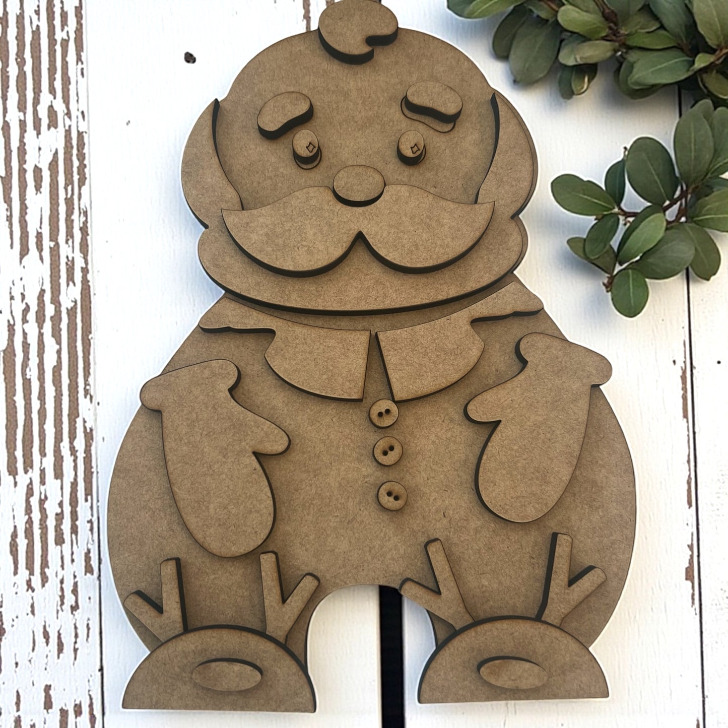 Santa with PJ’s and Slippers DIY Kit #297