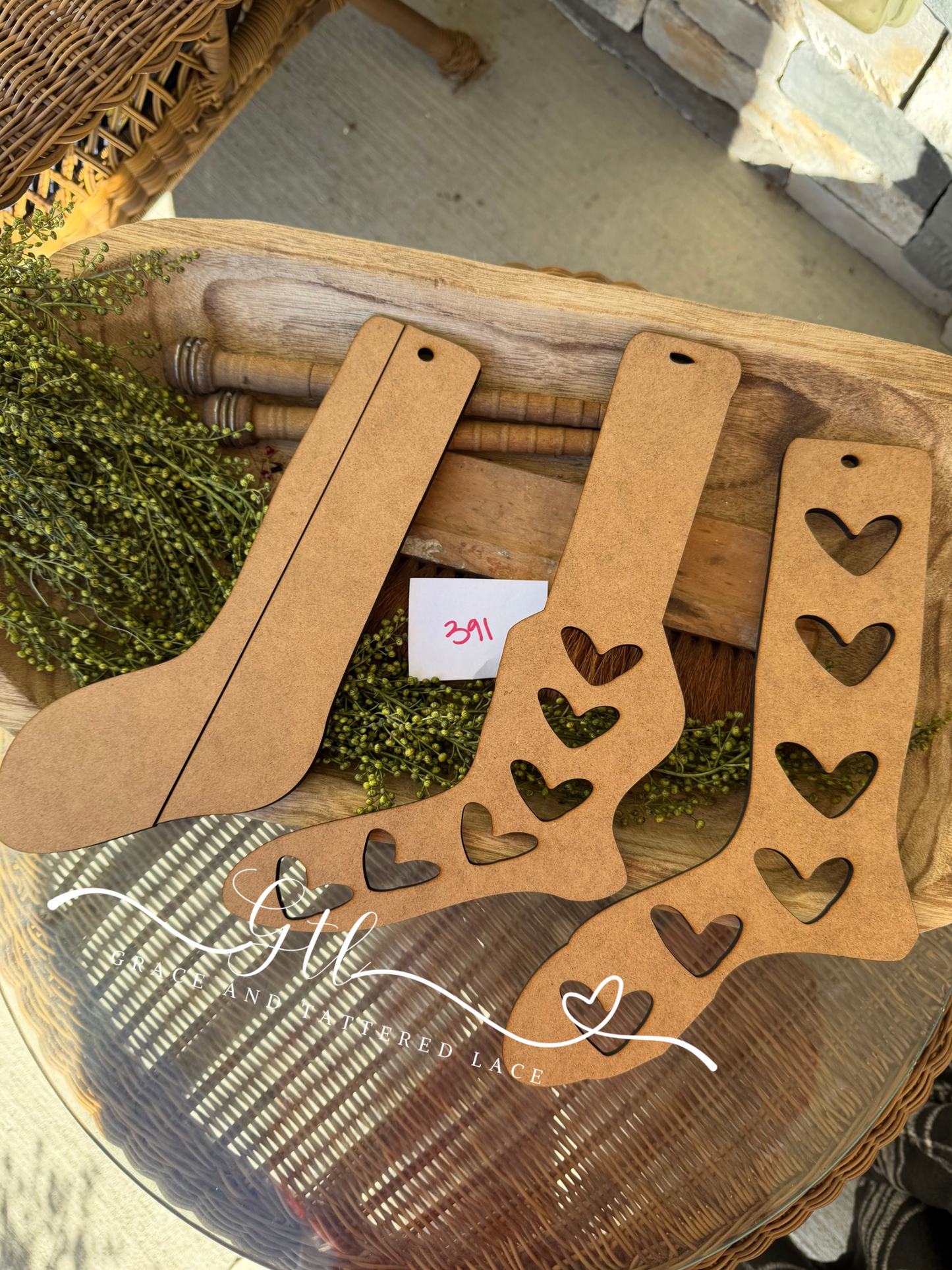 Sock Stretcher Hearts LARGE (set of 3) 391