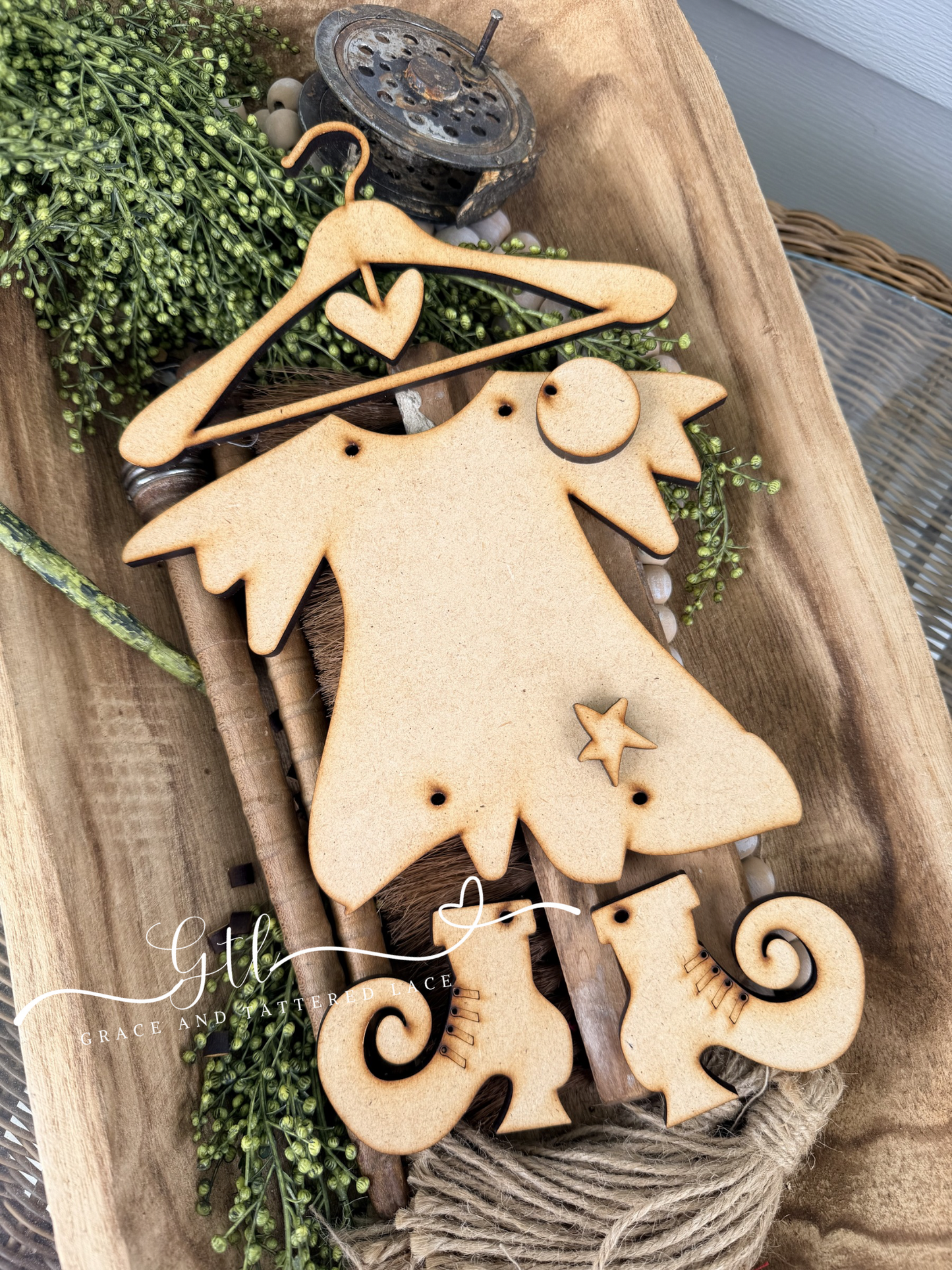 Wonky Witches Dress with Hanger 623