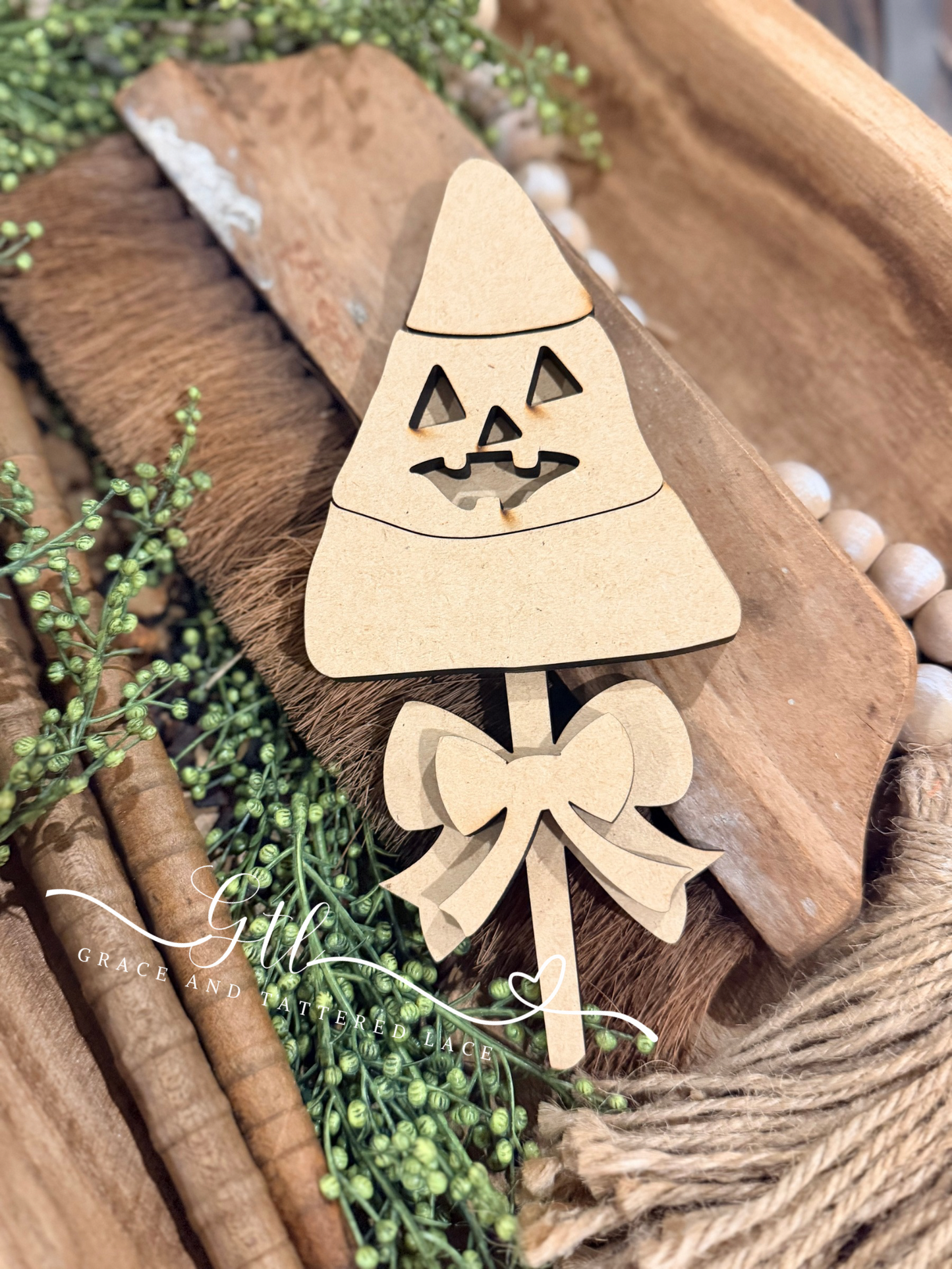 Wonky Candy Corn Lollipop 724