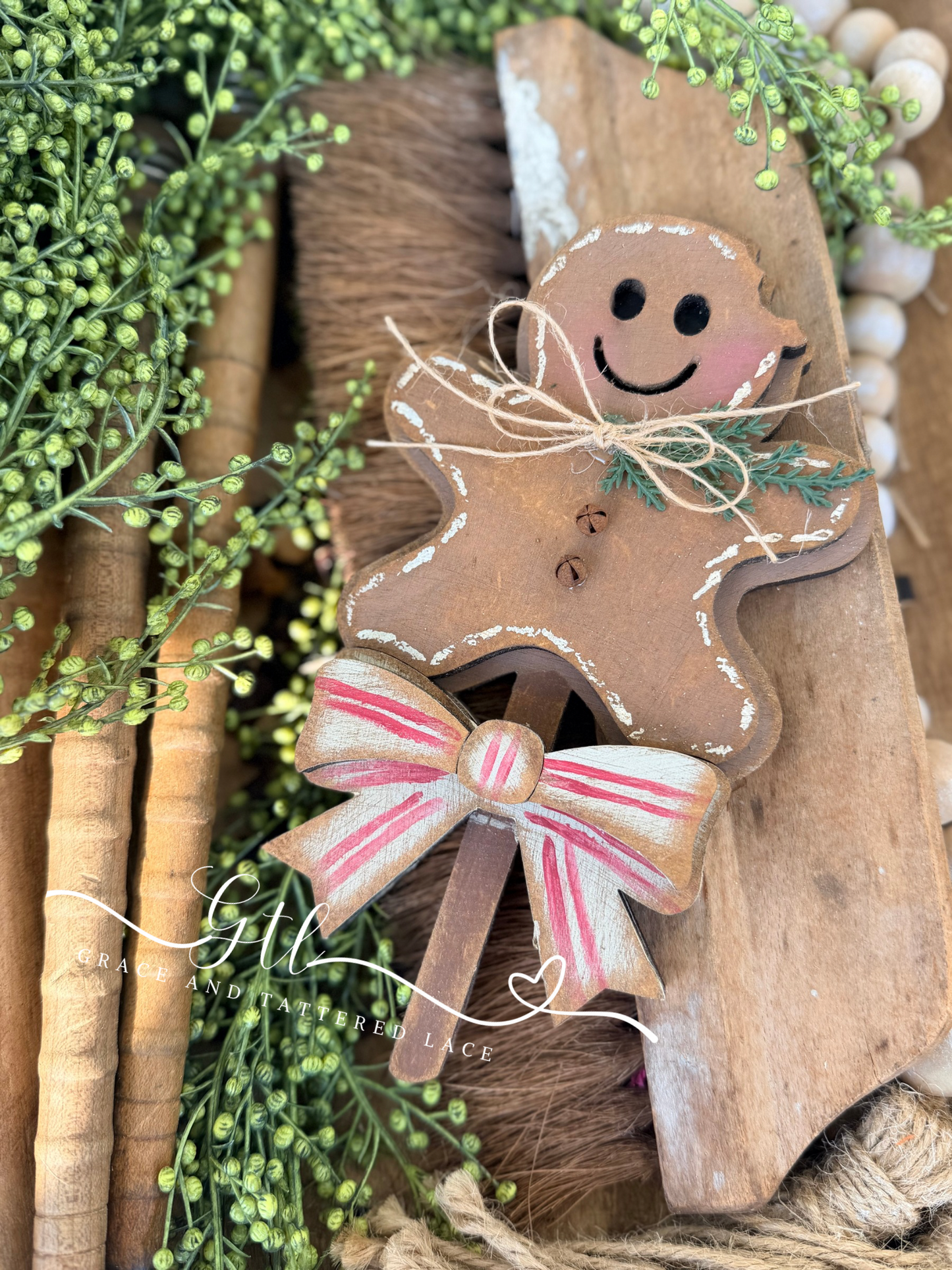 Wonky Gingerbread Lollipop DIY Kit 726