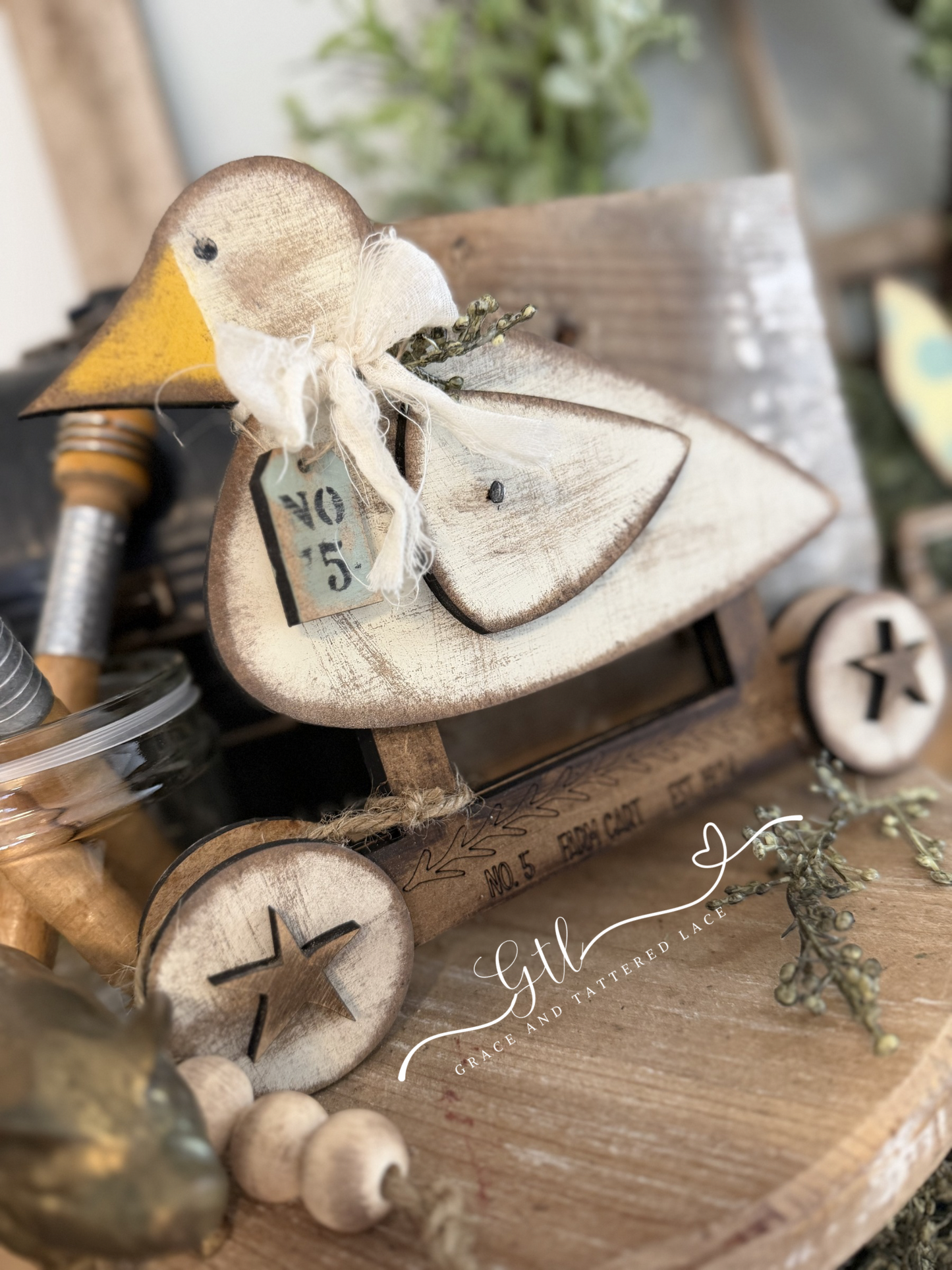 Wonky Chunky Duck ATTACHMNENT for the Pull Toy #529B