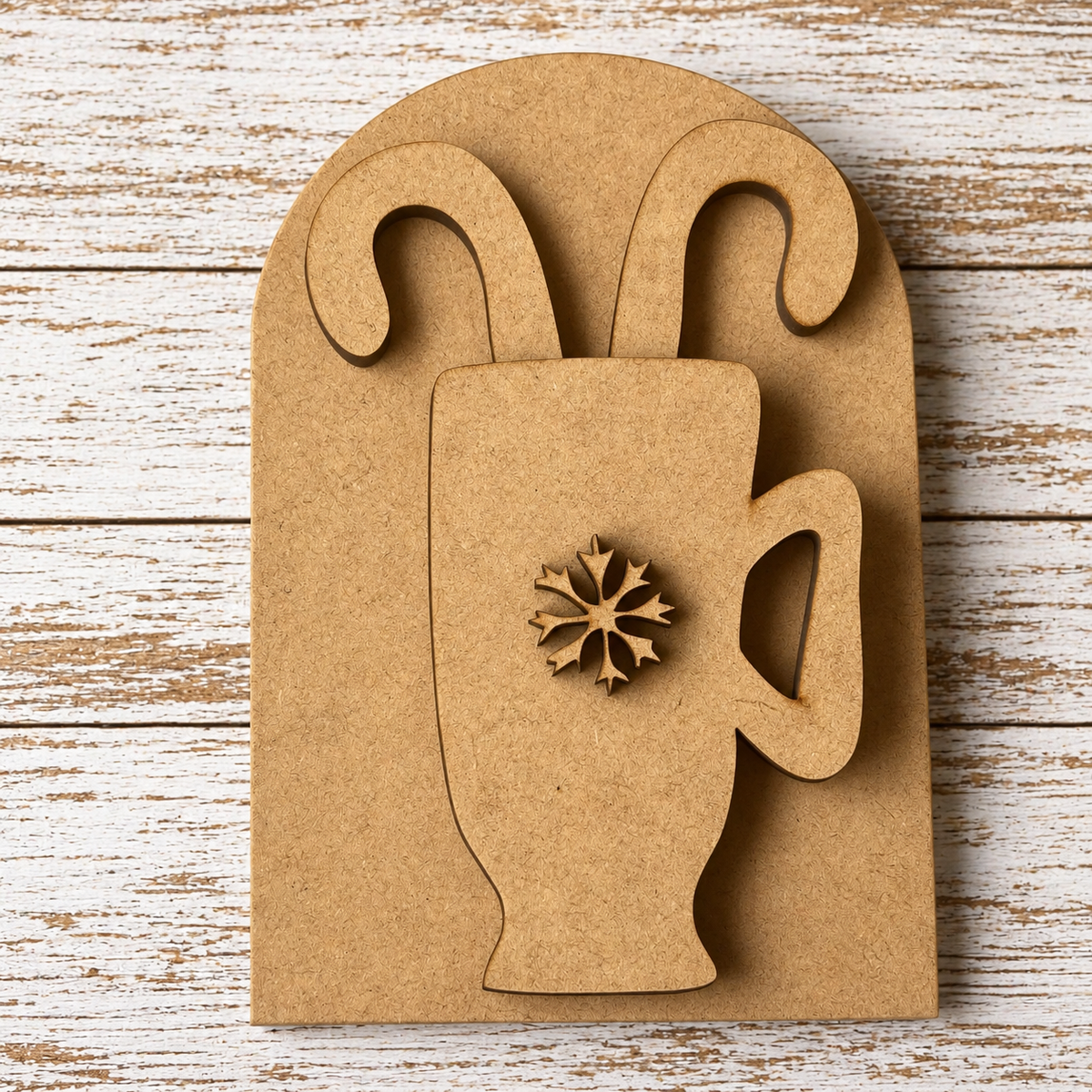 Unpainted wood kit for item 237
