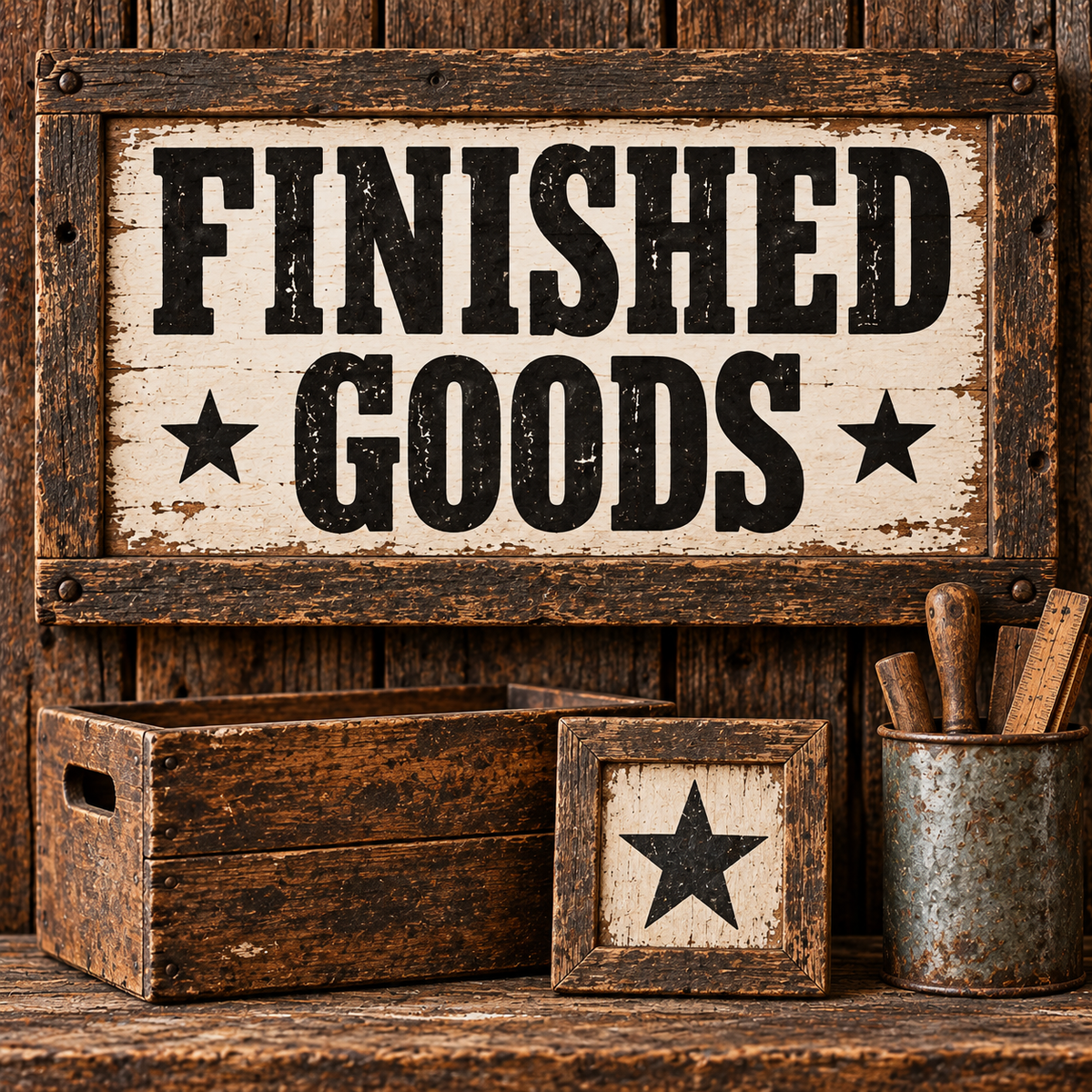 Finished Goods rustic collection image