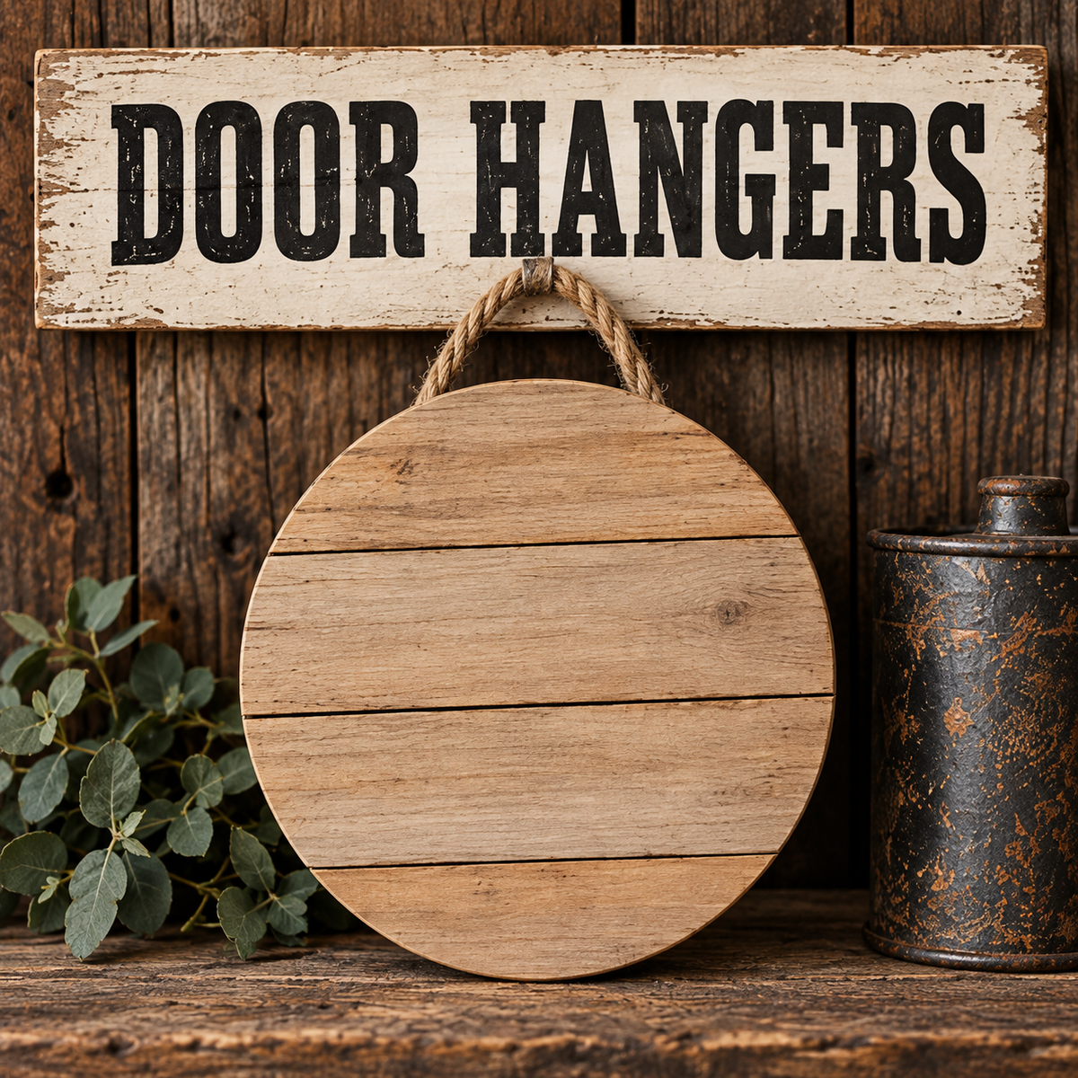 Door Hangers rustic collection image
