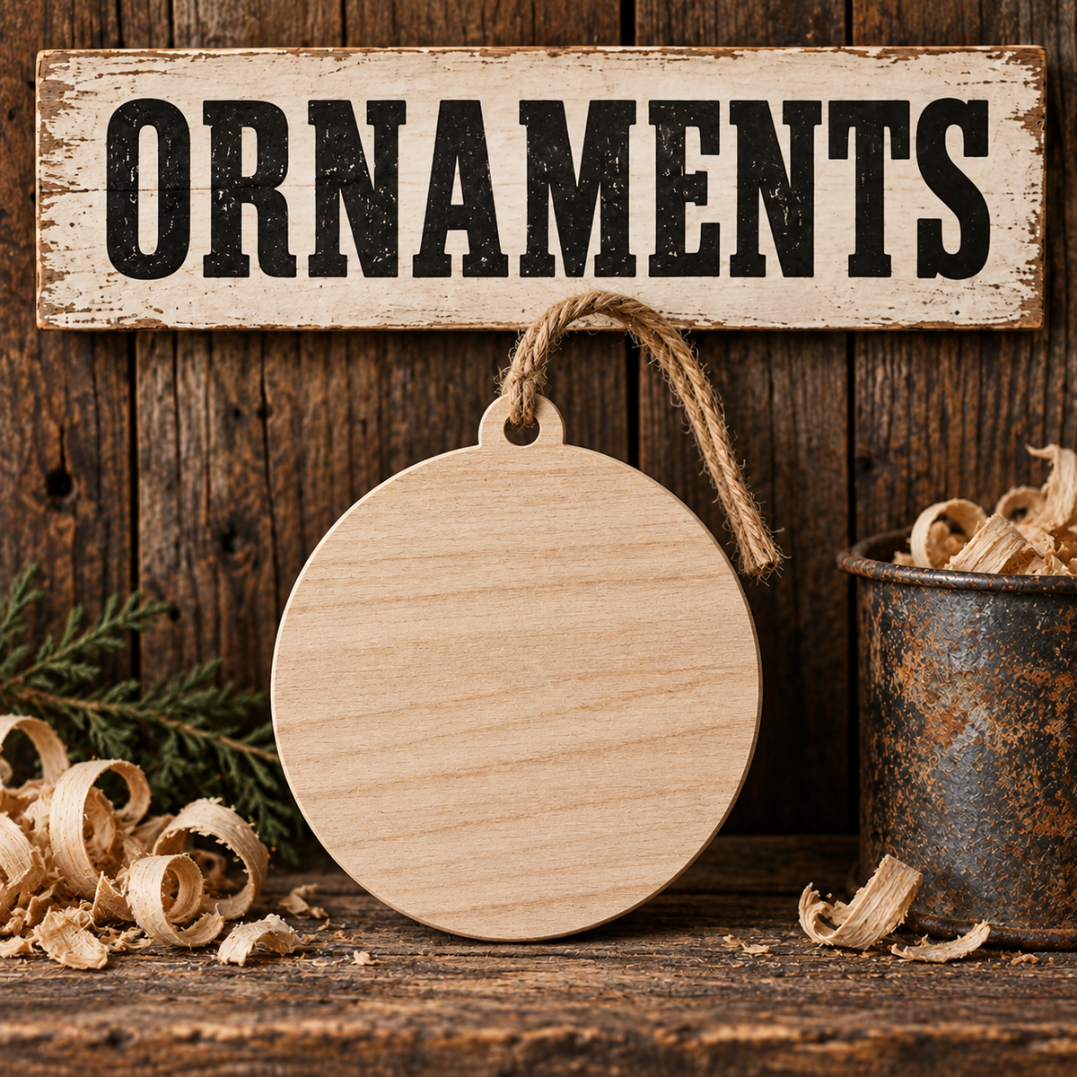 Ornaments rustic collection image