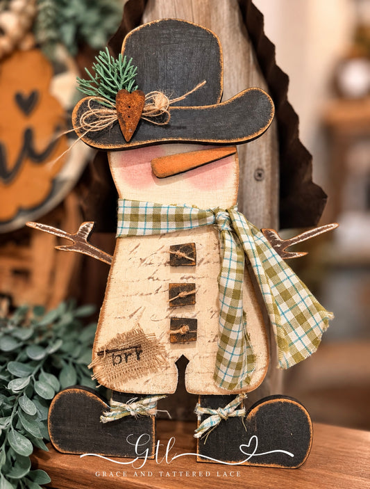 Wonky Top Hat Snowman DIY Kit 771