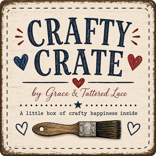 August PREORDER Christmas Tattered Treasures Crafty Crate Monthly Subscription