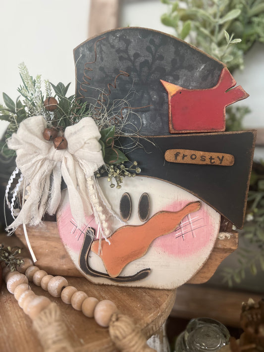 Wonky Snowman with Wonky Nose DIY Kit #222