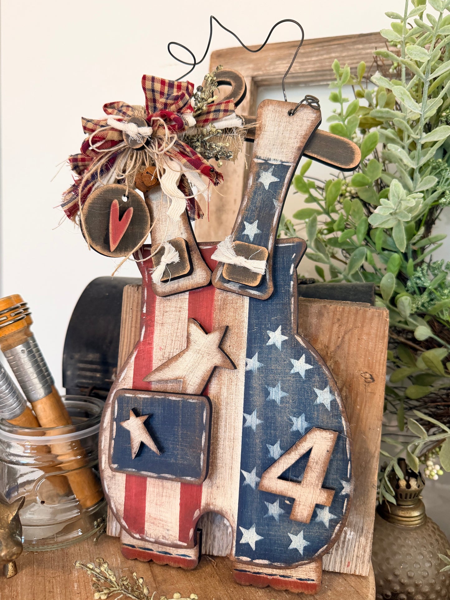 Patriotic Overalls DIY Kit #471