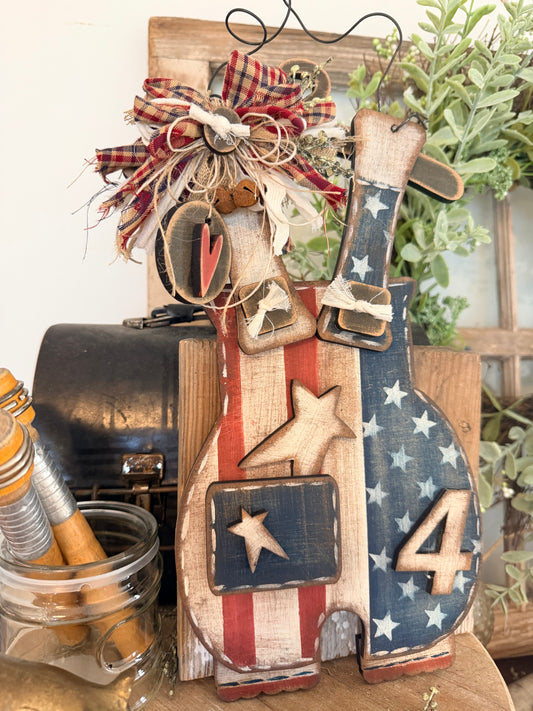 Patriotic Overalls DIY Kit #471