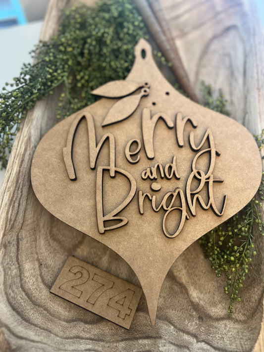 Wonky Vintage “Merry and Bright #274
