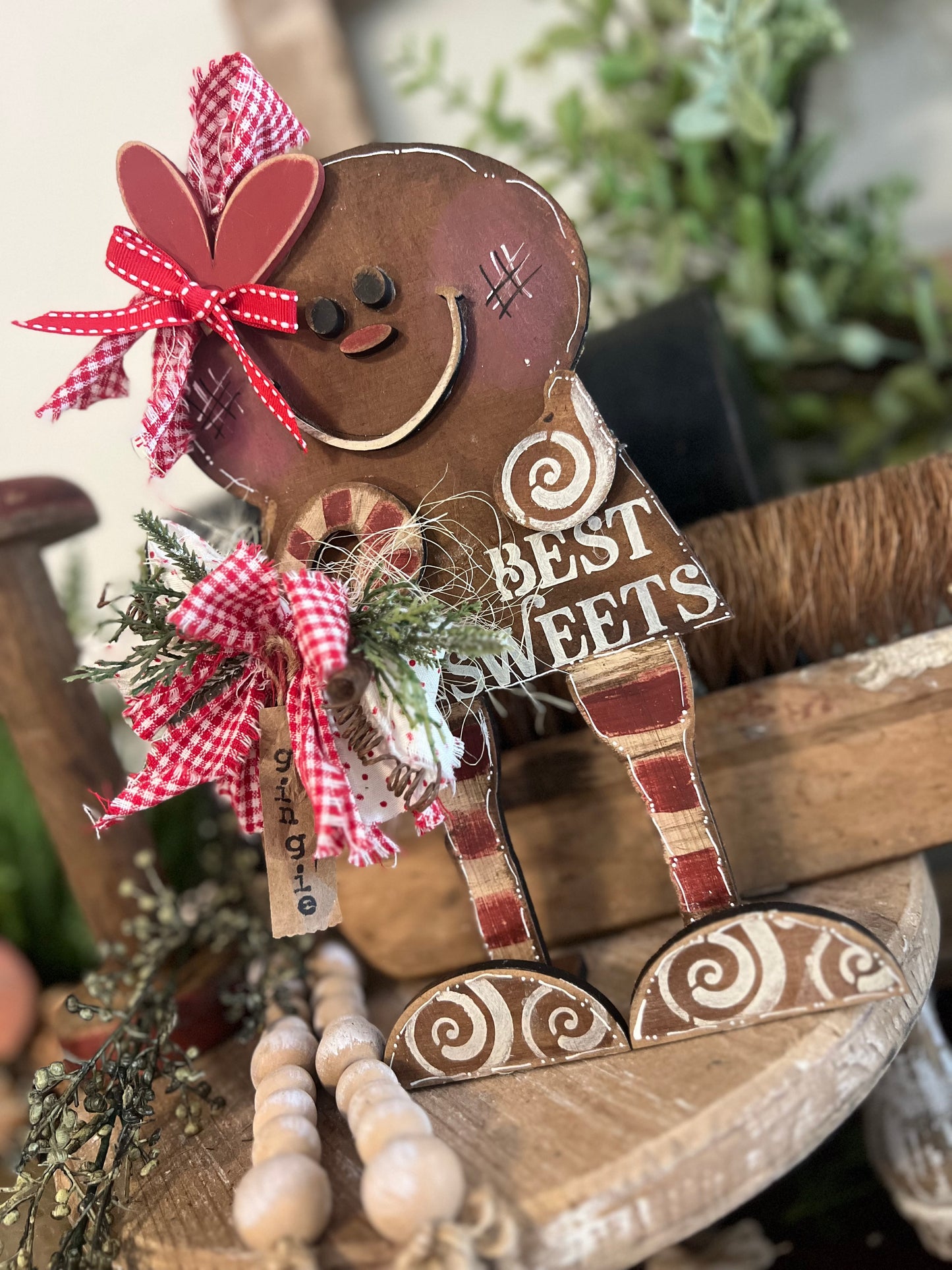 Sweetie the Wonky Rustic Gingie  #296