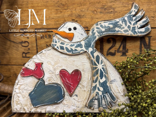 Snowman Scarf