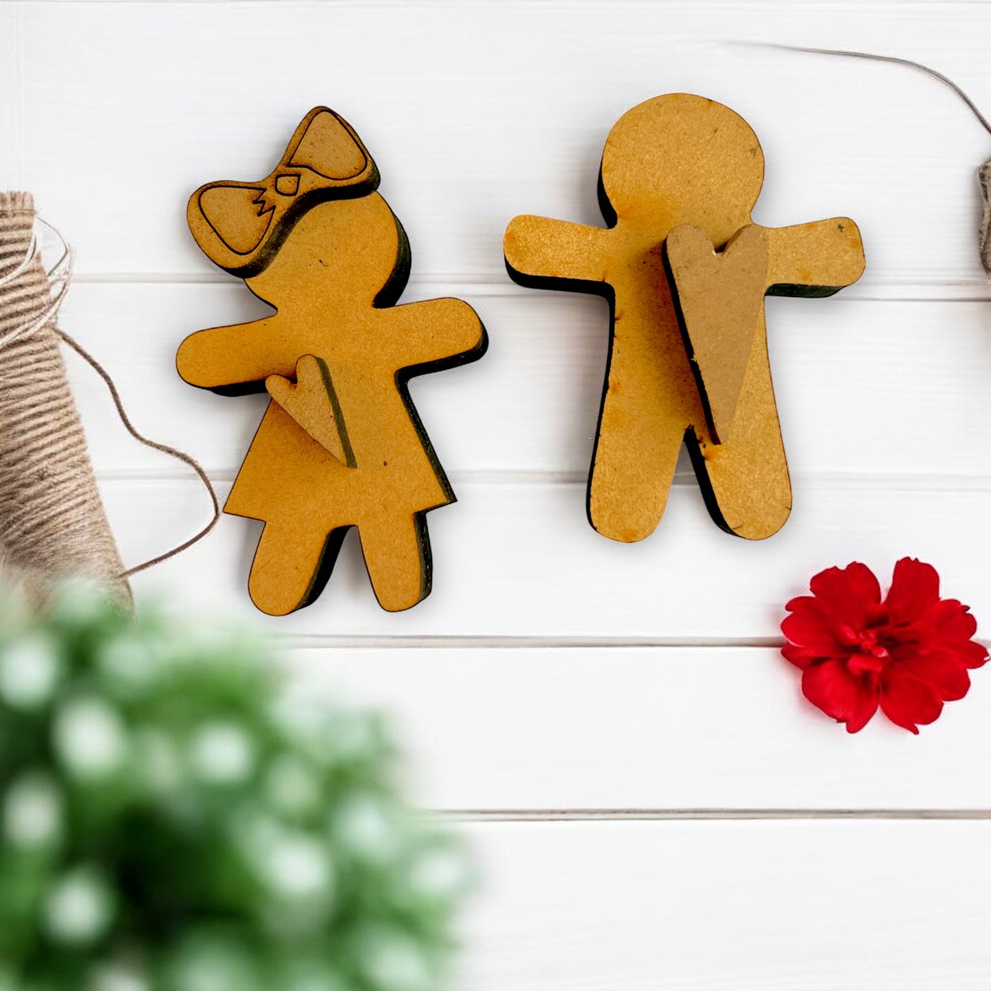 Mini Gingerbread Couple