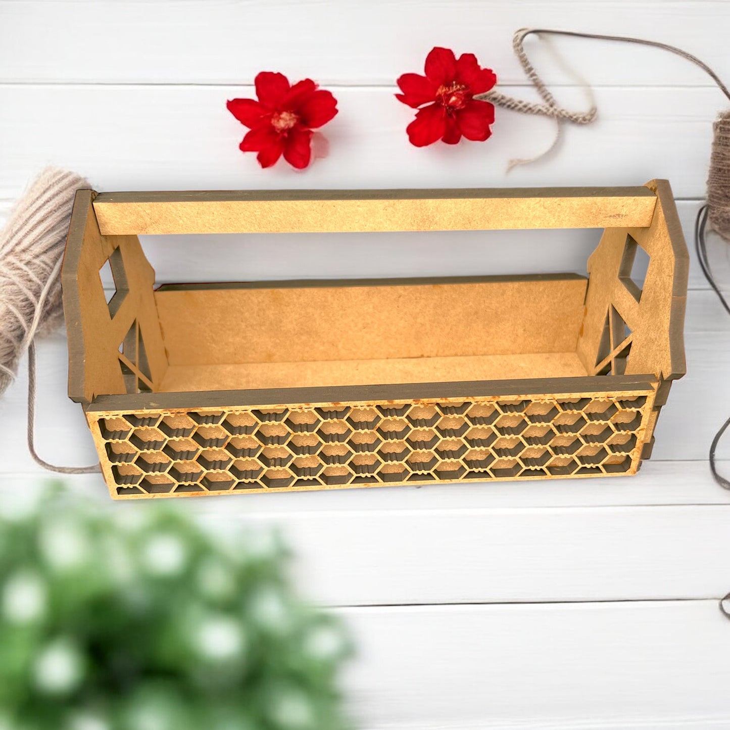 Farmhouse Barn Basket