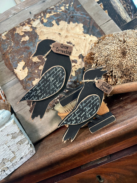 Olde Crow Set – Grace and Tattered Lace
