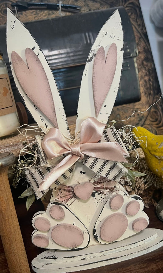 Bunny with Big Ears Shelf Sitter