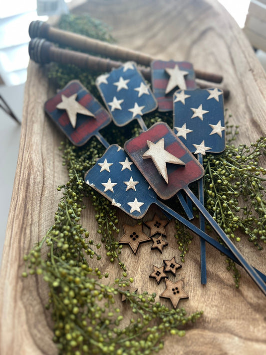 Vintage Register Tags DIY Kit-6 piece plus embellishments