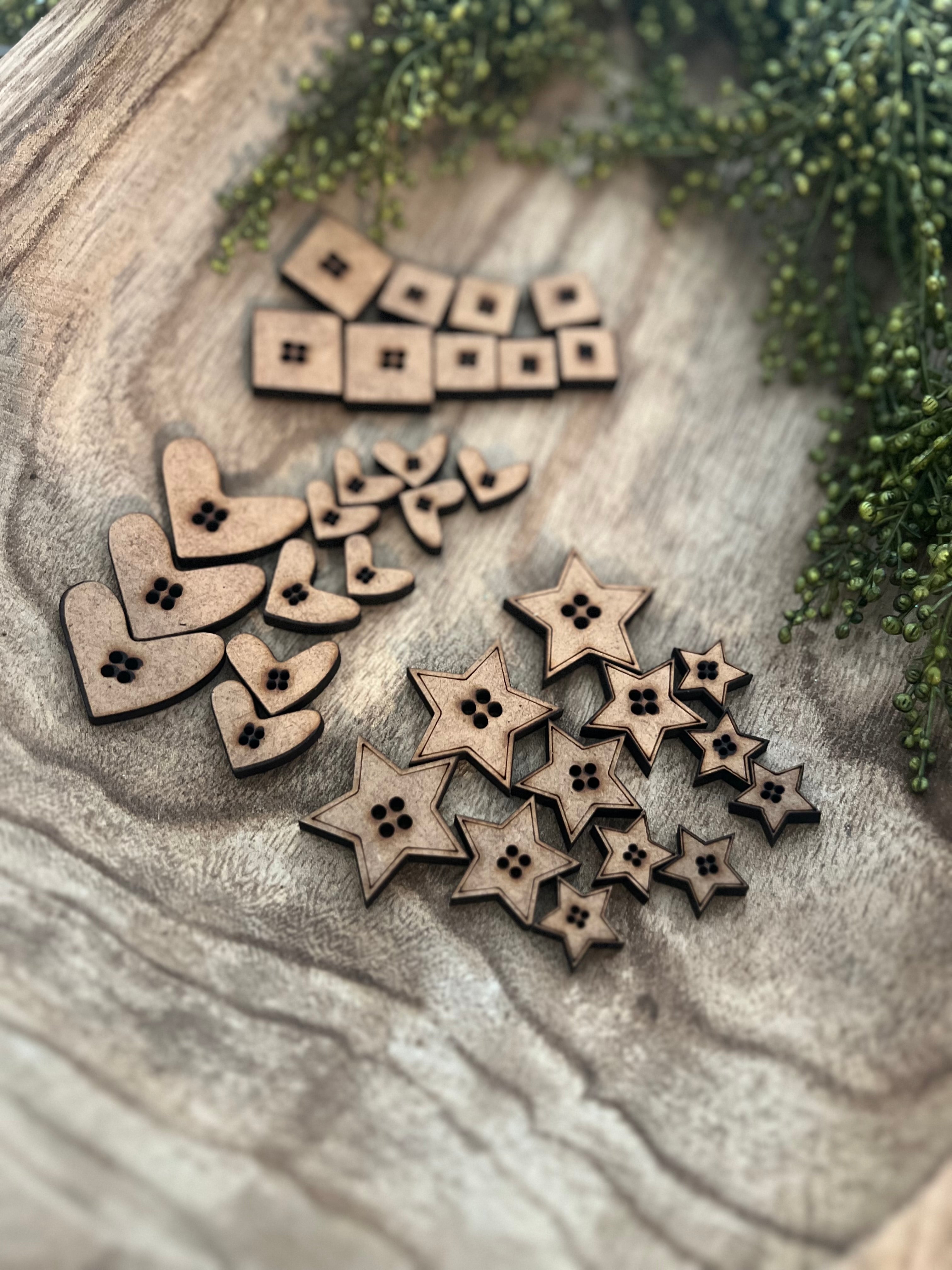 Button Embellishment Kit – Grace and Tattered Lace