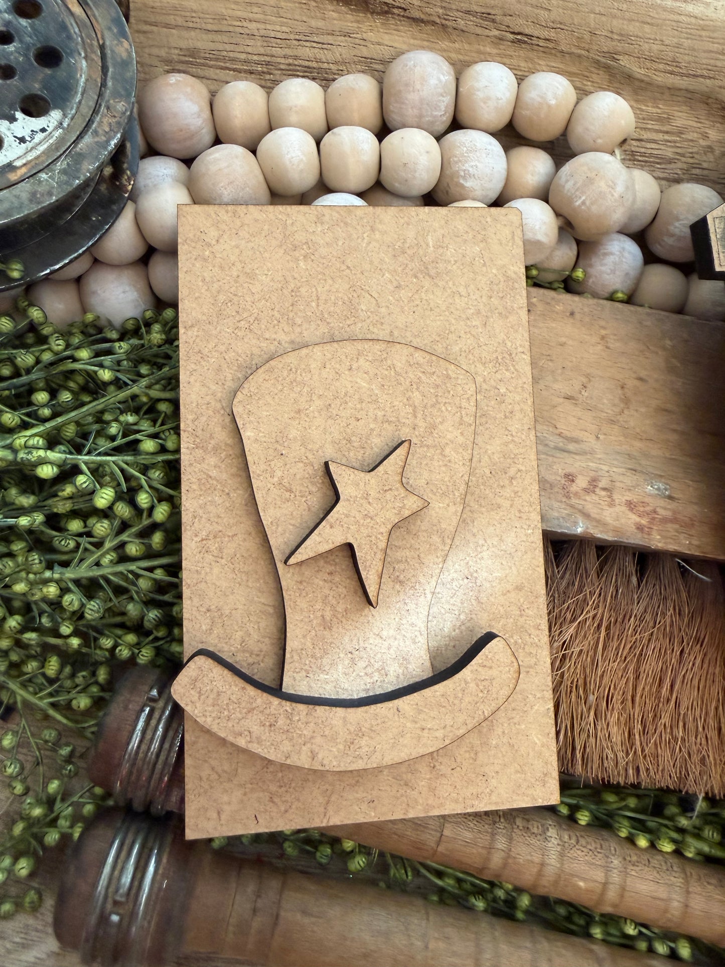 Tattered Uncle Sam Hat Insert  (Large Interchangeable) #557