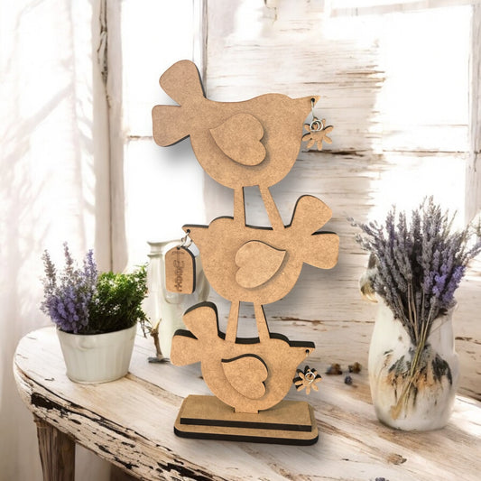Stacked Birds