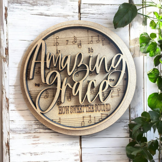 Amazing Grace- Interchangeable