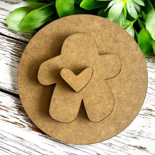 Gingerbread- A Interchangeable Insert ONLY-(Tabletop Spindle Frame)