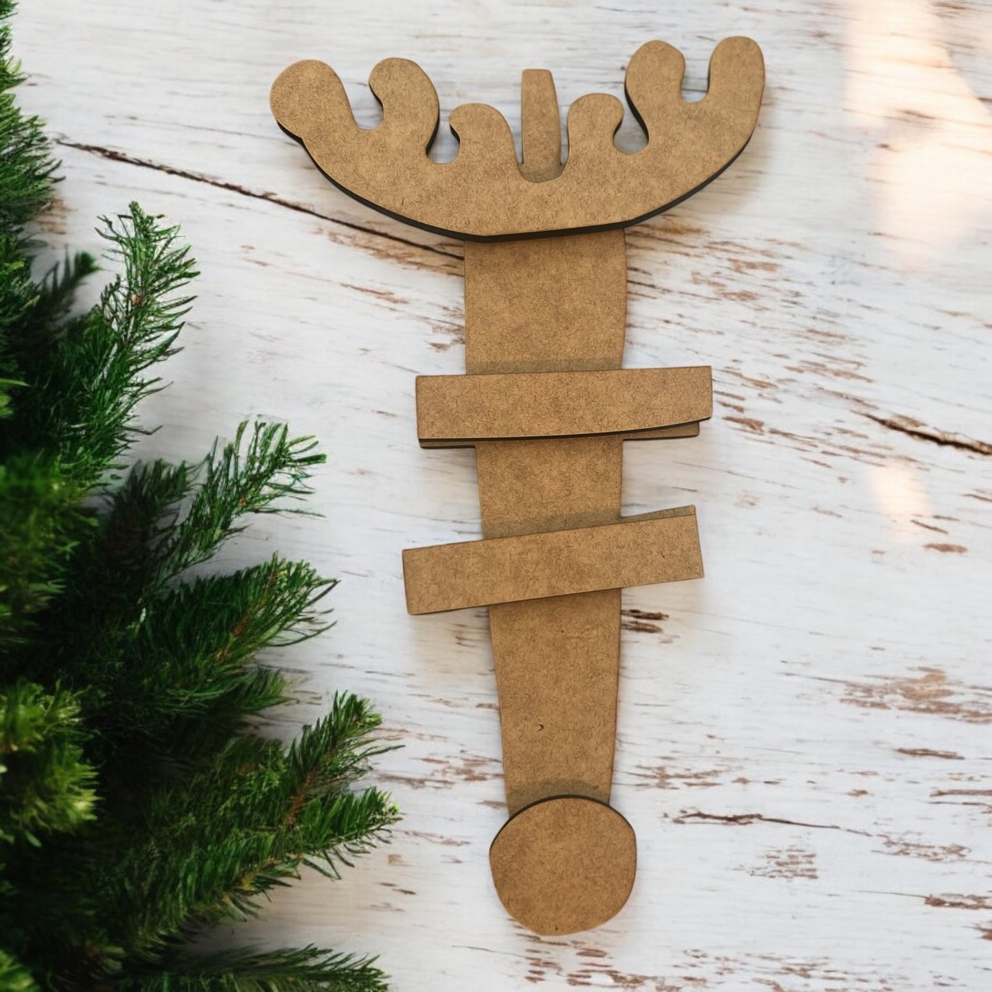 Wonky Rudolph with Big Nose (large 12.5”)