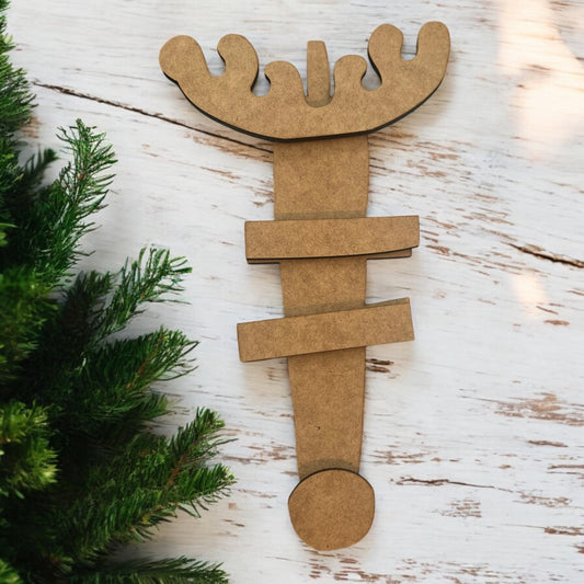 Wonky Rudolph with Big Nose (large 12.5”)