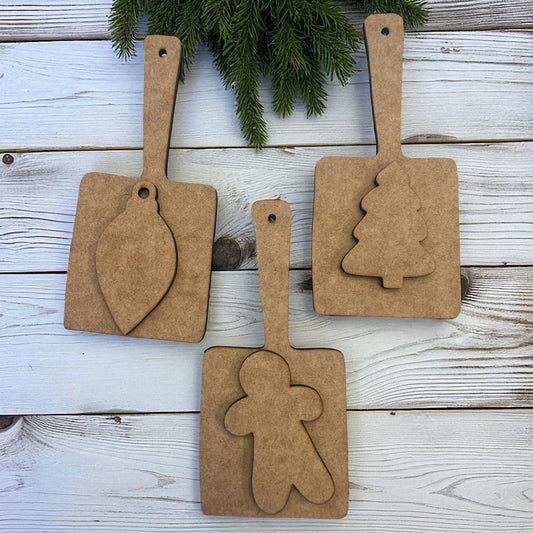 Rustic Bread Board Ornament Kit 2 #206