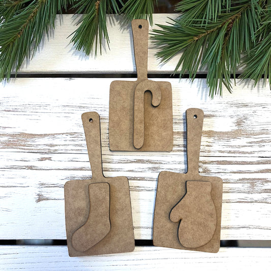 Rustic Bread Board Ornament Kit 1 #205