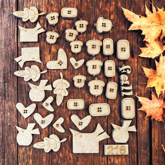 Fall Embellishment Kit- A #218